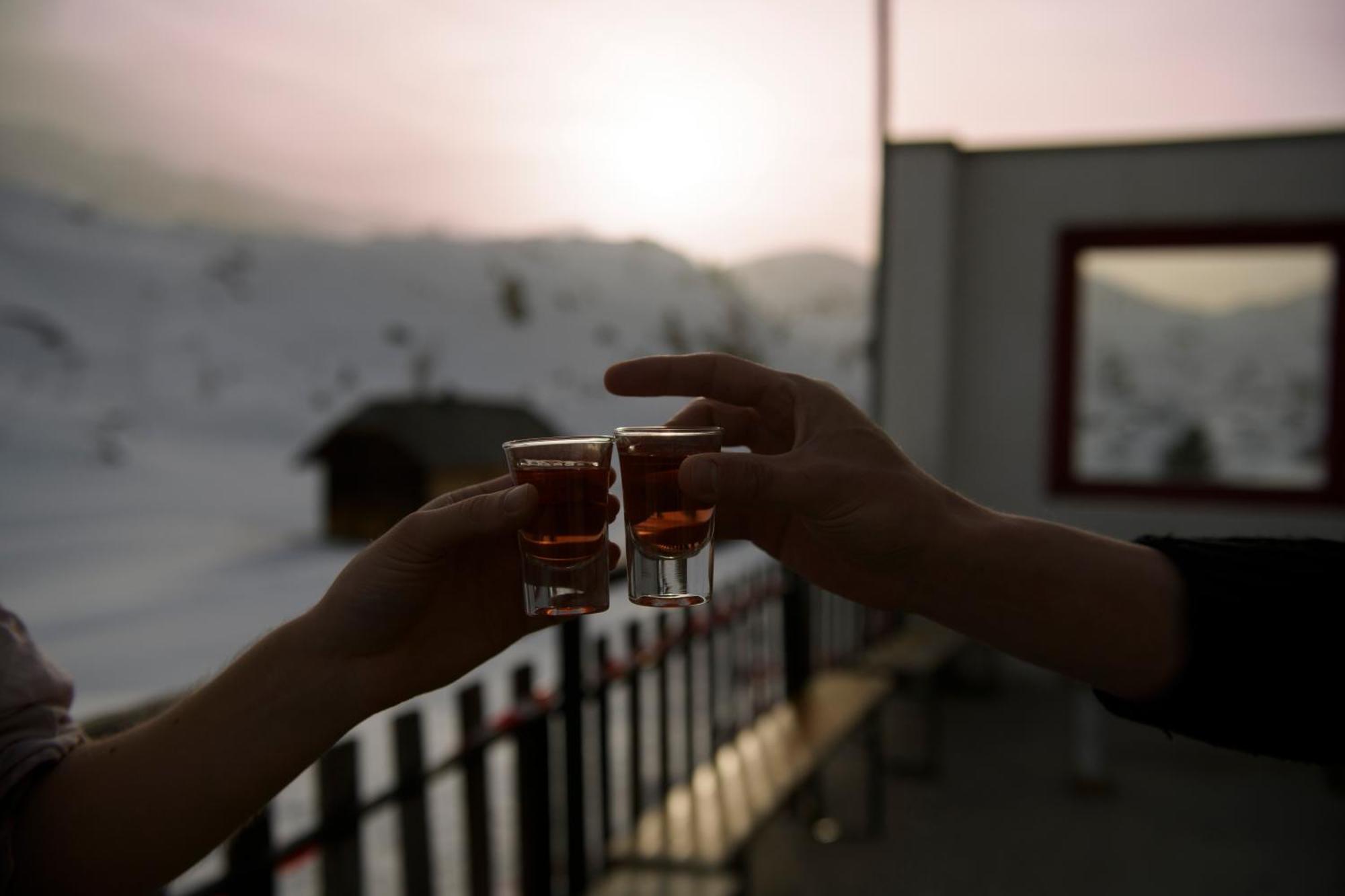 Hotel Gjaid-Alm 1739M Am Dachstein-Only Accessible By Cable Car Obertraun Exterior foto