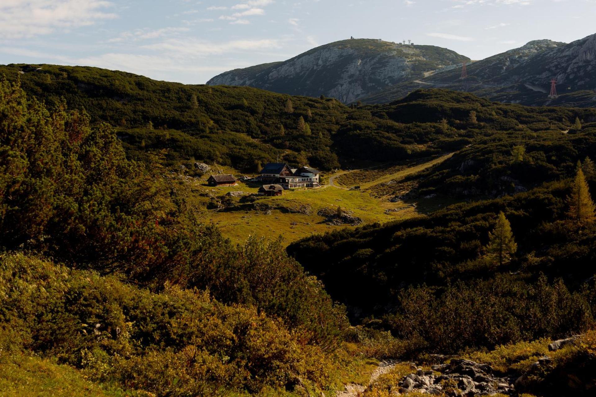Hotel Gjaid-Alm 1739M Am Dachstein-Only Accessible By Cable Car Obertraun Exterior foto